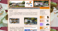 Desktop Screenshot of foyer-tremplin.com